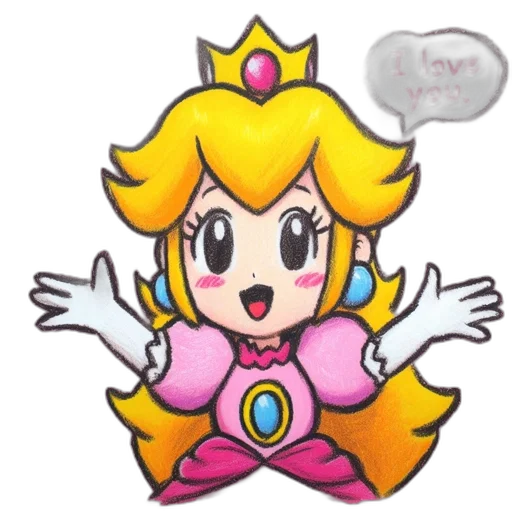 crown, dress, staff, weapon, pixel art, concept art, cartoon, vaporwave transparent PNG cut-out