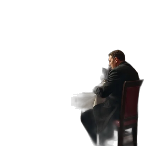 jacket, staff, face, robot transparent PNG cut-out