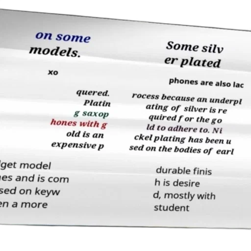text-based, image, discussing, plating, lacquering, saxophones, mentioning, silver transparent PNG cut-out