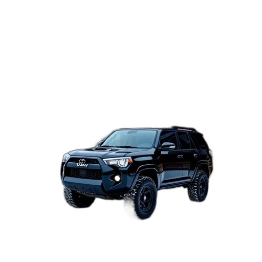 car, animal, weapon, photorealistic, 3d render, concept art, black, suv transparent PNG cut-out