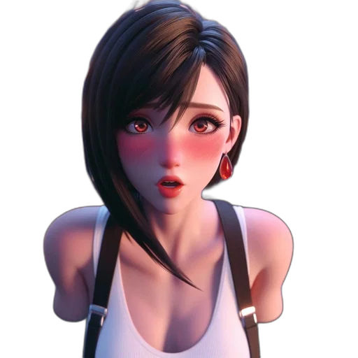 face, staff, robot, 3d render, concept art, anime, photorealistic, neon lights transparent PNG cut-out