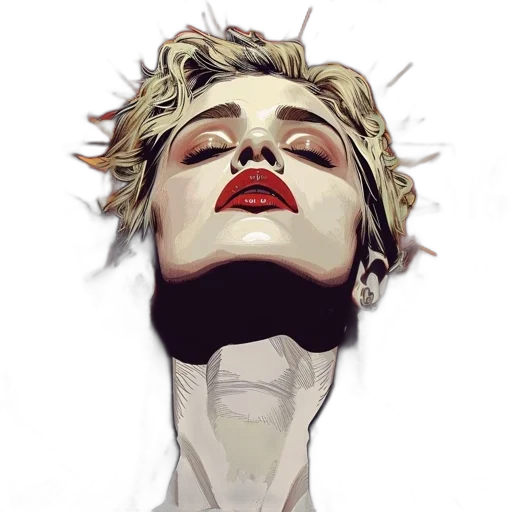 face, mask, crown, creature, concept art, photorealistic, watercolor, comic book art transparent PNG cut-out
