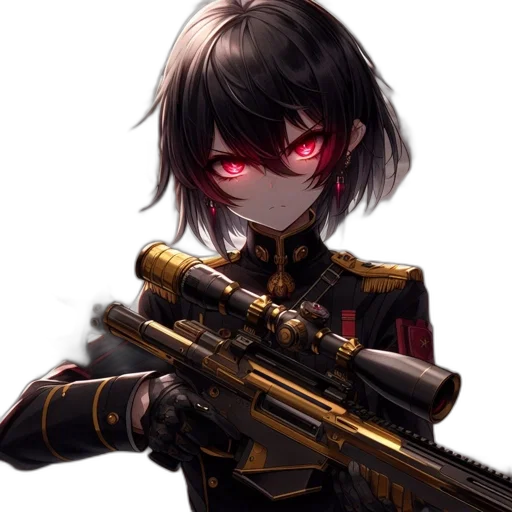weapon, staff, face, mask, anime, cyberpunk, pixel art, concept art transparent PNG cut-out