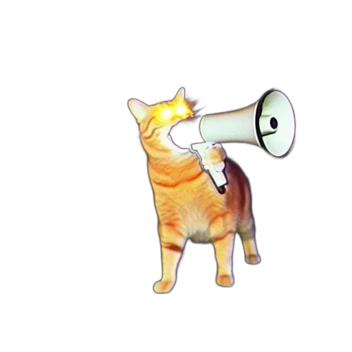 staff, animal, weapon, robot, concept art, pixel art, cartoon, 3d render transparent PNG cut-out