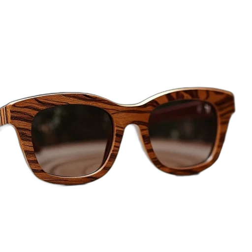 wood, eyewear, zebra, women transparent PNG cut-out