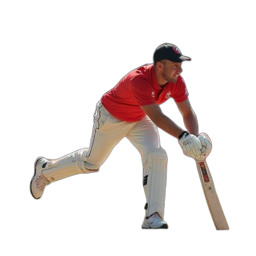 3d render, member, redbacks, bowling transparent PNG cut-out