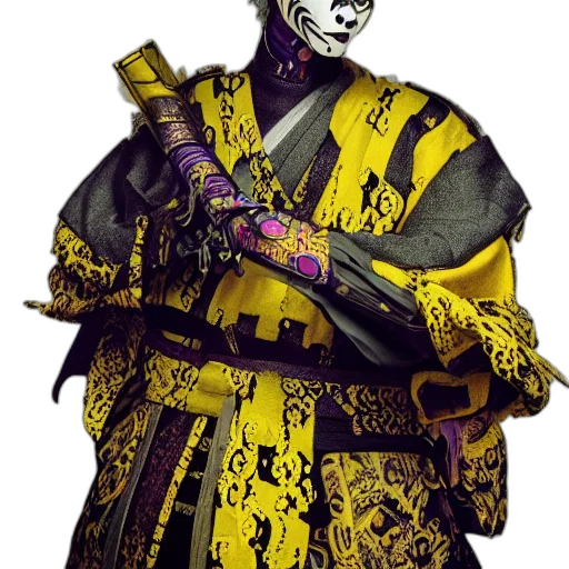 mask, staff, weapon, robot transparent PNG cut-out