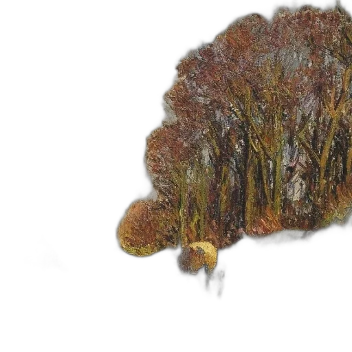 tree, crown, hair, hat, photorealistic, 3d render, watercolor, concept art transparent PNG cut-out