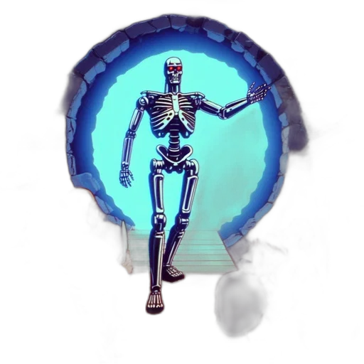 robot, jewelry, staff, creature, concept art, 3d render, pixel art, fantasy art transparent PNG cut-out