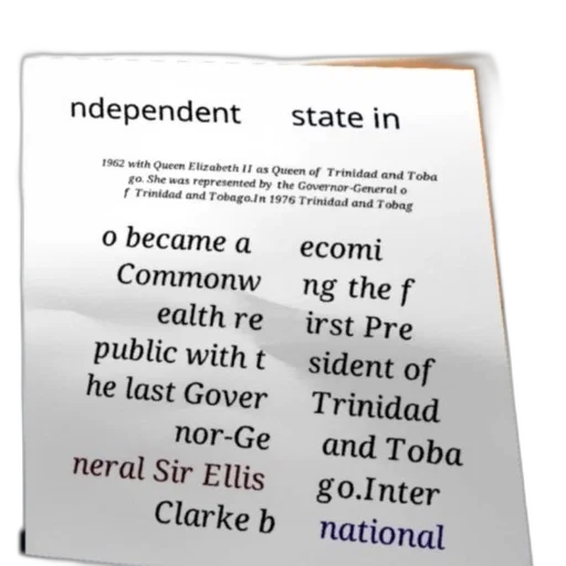 informational, poster, about, history, trinidad, tobago, independence, governance transparent PNG cut-out