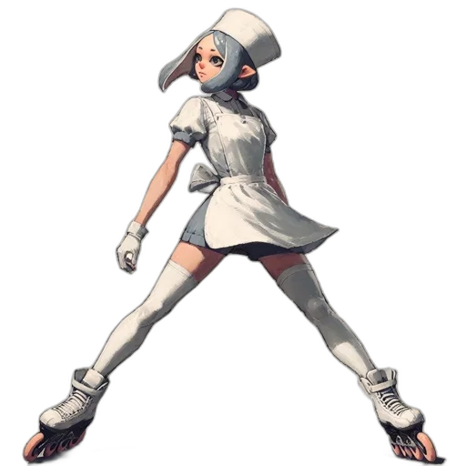 staff, weapon, dress, hat, concept art, pixel art, 3d render, anime transparent PNG cut-out