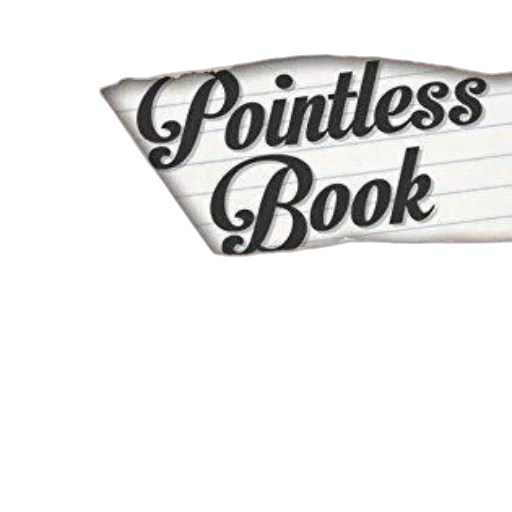 pointless, book, started, alfie, deyes, finished, featuring, torn transparent PNG cut-out
