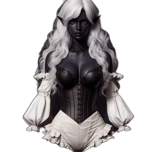 dress, mask, crown, fantasy art, concept art, comic book art, photorealistic, dark transparent PNG cut-out