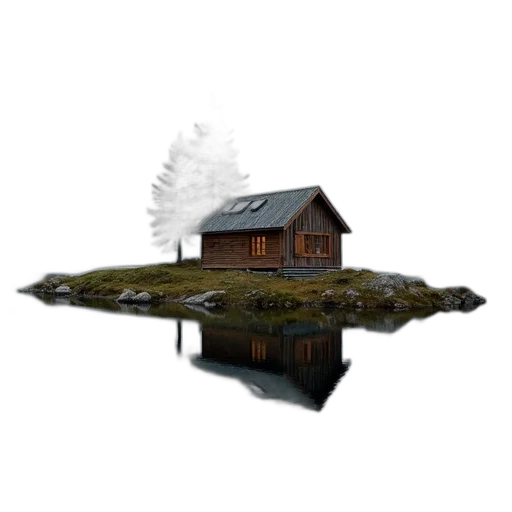 building, furniture, tree, animal transparent PNG cut-out