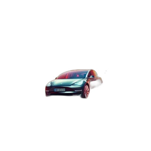 car, robot, 3d render, photorealistic, concept art, pixel art, modern, electric transparent PNG cut-out