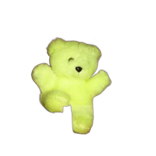 creature, flower, staff, animal, 3d render, green, teddy, bear transparent PNG cut-out