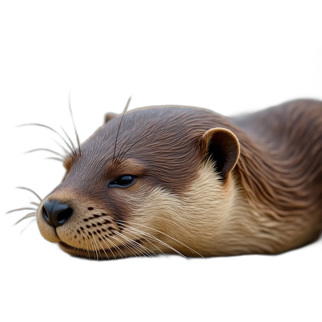 animal, hair, creature, face, 3d render, photorealistic, concept art, fantasy art transparent PNG cut-out
