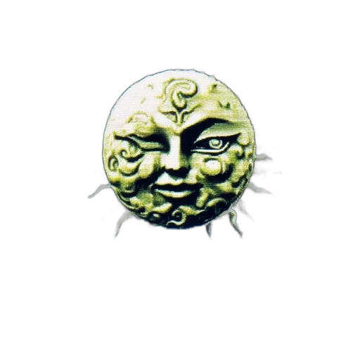 mask, jewelry, staff, face, 3d render, fantasy art, concept art, vaporwave transparent PNG cut-out
