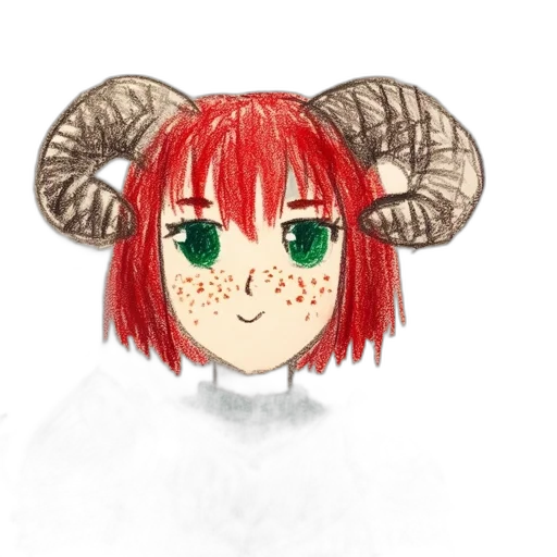 animal, mask, creature, dragon, anime, fantasy art, concept art, watercolor transparent PNG cut-out