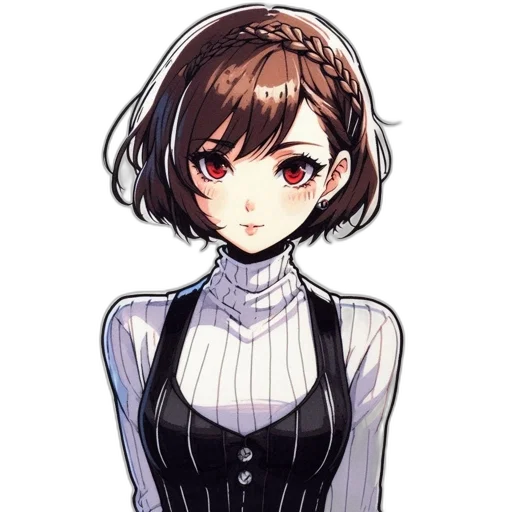 dress, staff, jacket, face, anime, pixel art, cartoon, fantasy art transparent PNG cut-out