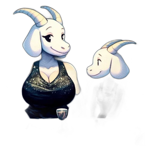 dress, dragon, animal, creature, concept art, pixel art, 3d render, fantasy art transparent PNG cut-out