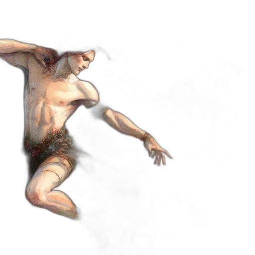creature, hair, animal, dragon, concept art, 3d render, photorealistic, fantasy art transparent PNG cut-out