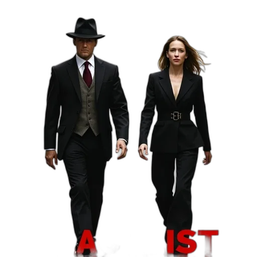 concept art, second, image, shows, same, two, characters, first transparent PNG cut-out