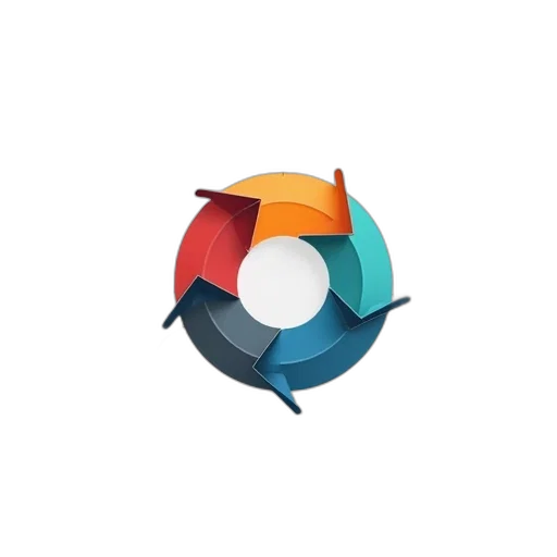 umbrella, hat, 3d render, pixel art transparent PNG cut-out