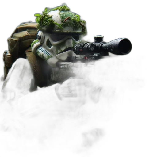 weapon, face, mask, staff, concept art, 3d render, photorealistic, pixel art transparent PNG cut-out
