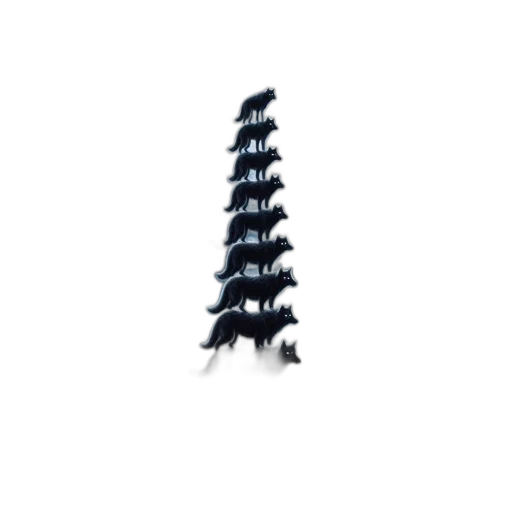 crown, umbrella, hat, staff, 3d render, concept art, pixel art, dark transparent PNG cut-out