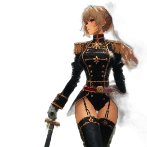 sword, staff, weapon, dress, fantasy art, concept art, 3d render, pixel art transparent PNG cut-out
