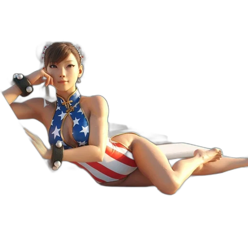 photorealistic, 3d render, concept art, pixel art, digital, illustration, shows, woman transparent PNG cut-out
