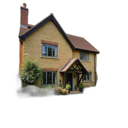 building, 3d render, photorealistic, bedrooms transparent PNG cut-out