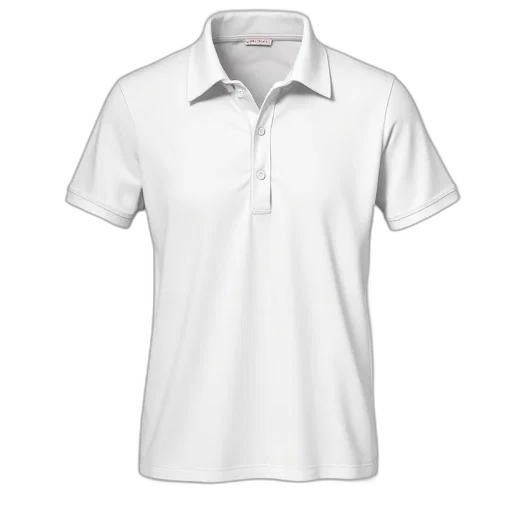staff, jacket, dress, 3d render, white, polo, shirt, collar transparent PNG cut-out