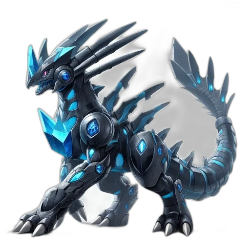 dragon, creature, animal, weapon, concept art, fantasy art, 3d render, advanced transparent PNG cut-out