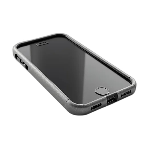 weapon, animal, 3d render, close-up, smartphone, case, white, background transparent PNG cut-out