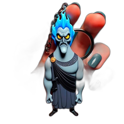 staff, creature, mask, robot, concept art, 3d render, fantasy art, cartoon transparent PNG cut-out