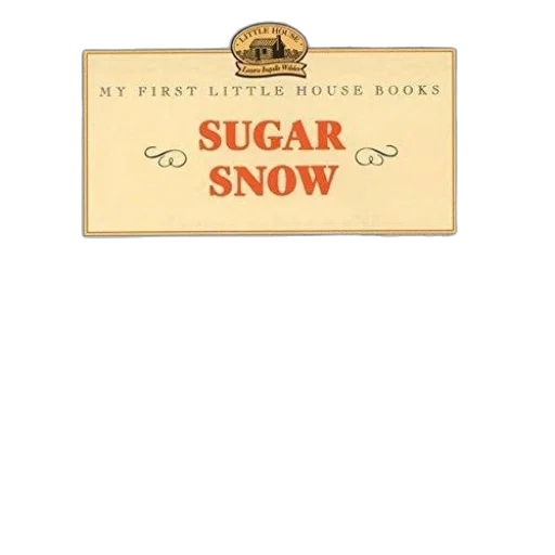 snow, book, cover, title, sugar, snowy, cabin, scene transparent PNG cut-out