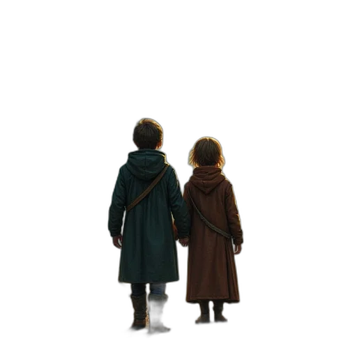 jacket, umbrella, dress, concept art transparent PNG cut-out