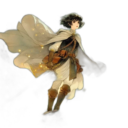 sword, dragon, fantasy art, concept art, watercolor, comic book art, earth tones, golden transparent PNG cut-out