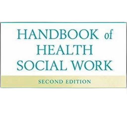 handbook, health, social, work, second, edition, features, teal transparent PNG cut-out