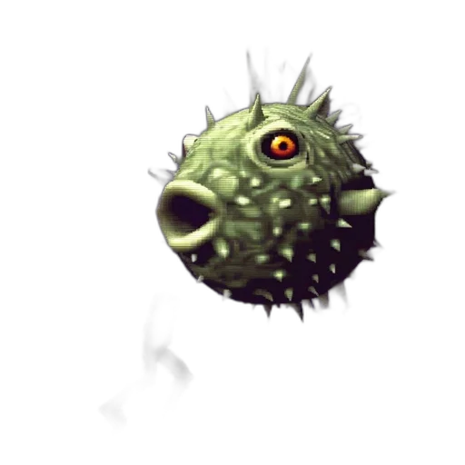 creature, weapon, animal, mask, concept art, pixel art, 3d render, fantasy art transparent PNG cut-out