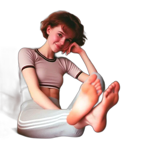 shoes, dress, robot, furniture, vaporwave, concept art, photorealistic, pixel art transparent PNG cut-out