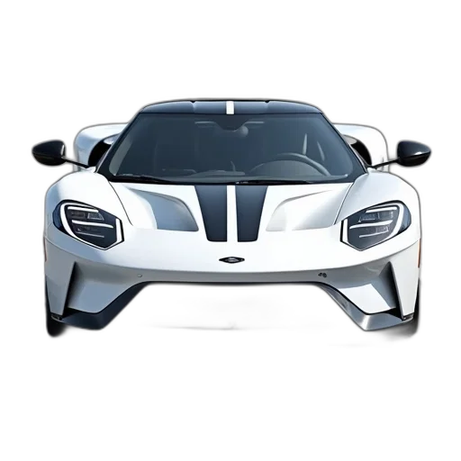 car, animal, 3d render, concept art, photorealistic, white, sports, black transparent PNG cut-out