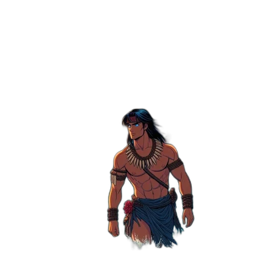 creature, staff, animal, weapon, pixel art, concept art, fantasy art, comic book art transparent PNG cut-out