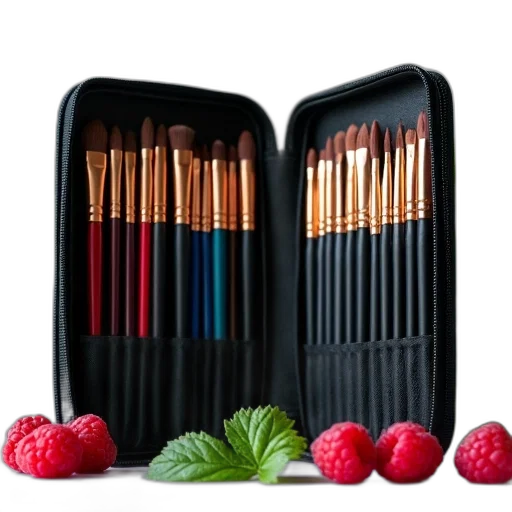 photorealistic, 3d render, colorful, red, dark, monochrome, set, dual-tip transparent PNG cut-out