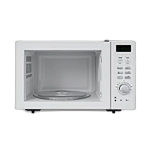 food, white, microwave, oven, digital, display, turntable, inside transparent PNG cut-out