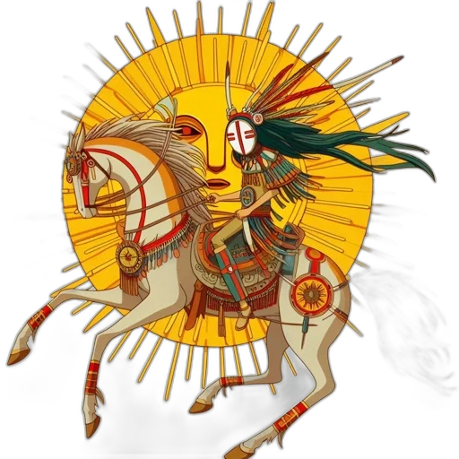 dragon, staff, fantasy art, concept art, pixel art, golden, rider, dressed transparent PNG cut-out