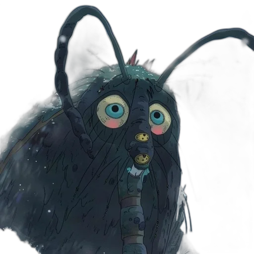 creature, animal, mask, face, concept art, 3d render, fantasy art, watercolor transparent PNG cut-out
