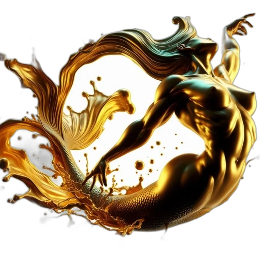 dragon, hair, staff, jewelry, fantasy art, concept art, photorealistic, 3d render transparent PNG cut-out